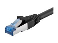 MicroConnect – Nätverkskabel – RJ-45 (hane) till RJ-45 (hane) – 3 m – SFTP – CAT 6a – halogenfri hakfri – svart