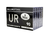 GALLUNOPTIMAL Kassettebånd 90 min Sæt med 5 stk.