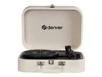 DENVER VPL-130 - Dreieskive - bærbar - hvit