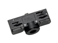 EUTRAC 3-faset strømskinne-adapter sort inkl montagetilbehør