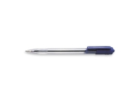 Kuglepen Wiz, medium, blå, æske a 50 stk. Skriveredskaper - Kulepenner & Fyllepenner - Kulepenner med trykk-knapp
