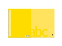 Skrivehæfte Bantex, 17 x 21 cm, ulinjeret, gul, 20 stk. Skriveredskaper - Skrivetilbehør - Andre