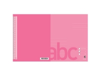 Skrivehæfte Bantex, 17 x 21 cm, 1/2 blank, 1/2 linjeret (14,5 mm), pink, 20 stk. Skriveredskaper - Skrivetilbehør - Andre