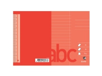 Glosehæfte Bantex, linjeret, 7 mm, A6, rød, 25 stk. Skriveredskaper - Skrivetilbehør - Andre
