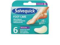 Plaster, Salvequick Foot Care, vabel, m, pakke a 6 stk