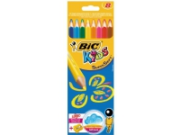 Färgpenna BIC Jumbo Kids Supersoft ass. färger (box med 8 st)