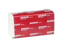 Håndklædeark Katrin 343023 Classic - (karton á 15 pakker x 135 ark) Rengjøring - Tørking - Håndkle & Dispensere