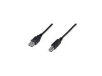 USB-kabel Digitus 2.0 sort 1,8 m