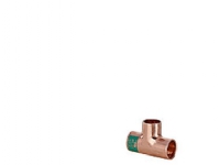 K65 T-stykke - Lodde, 130 bar, 5/8'' x 1/2'' x 1/2''