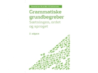 Grammatiske grunnbegreber | Susanne Annikki Kristensen | Språk: Dansk