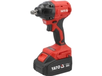 YATO borstlös mutterdragare 18V 350Nm 2x4,0Ah