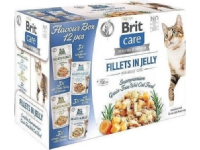 Produktfoto för Brit Care Cat Adult Bitar i Gelé Multipack 12x85 g