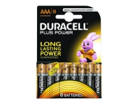 Duracell - Batteri 8 x AAA - Alkalisk - 1150 mAh