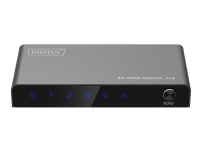 DIGITUS - Video/lyd-splitter - 4K, 1x2 - 2 x HDMI - stasjonær