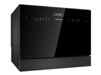 Siemens iQ500 SK25IB00TE - Oppvaskmaskin - dybde: 50 cm - svart