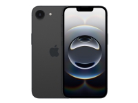 Apple iPhone 16e – 5G smartphone – dual-SIM / Intern hukommelse 128 GB – OLED-skærm – 6.1 – 2532 x 1170 pixels – rear camera 48 MP – front camera 12 MP – sort