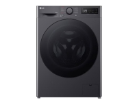 LG Serie R5 F4DR510S2M - Vaskemaskin/tørker - bredde: 60 cm - dybde: 62 cm - høyde: 85 cm - frontileggelse - 10 kg - 1400 rpm - middle black