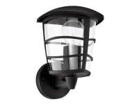 Eglo Aloria - Vegglampe - 1 sokkel - E27 - svart, blank