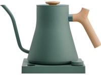 Fellow Stagg EKG PRO - elkedel - matgrøn med ahornhåndtag