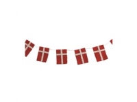 Dansk flag guirlande, filt