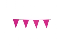 Hot pink vimpelguirlande