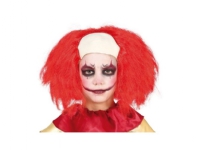 Klovne skaldepande med rødt hår, barn