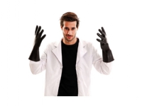 Sorte gummihandsker