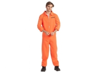 Orange fangedragt kostume