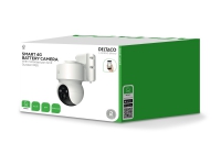 DELTACO SMART HOME SH-IPC11-4G - Nettverksovervåkingskamera - panorering / tipping - lite tårn - utendørs - farge (Dag og natt) - 3 MP - 2304 x 1296 - lyd - trådløs - 4G, 3G
