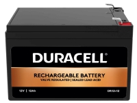 Duracell DR12-12, Forseglet blysyre (VRLA), 12 V, Sort, 12 Ah, 12000 mAh, 144 Wh