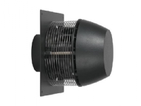 EXHAUSTO Vægventilator VVR20041EC med EC motor, 1x230V. Luftmængde 600 m³/h ved 100 Pa. Kan monteres med MGO.