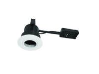 Luna Quick2Light 230V GU10 IP44 Mat Hvid Rund