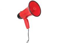 Denver MGP-107R Megafon med holdesele, Optagefunktion, Integreret lyd
