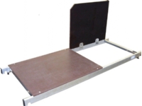 Krause Arbeidsplattform i aluminium med luke 150x60cm KRAUSE ClimTec RollTec 711007