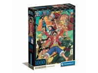 Clementoni One Piece, 1000 stykker, tegneserie, 18 år