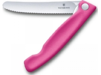 Grønnsakskniv Swiss Classic Sølv, Rosa
