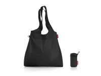 Reisenthel mini maxi shopper L, Handlenett, Sort, Polyester, Monokromatisk, 22 l, 440 mm