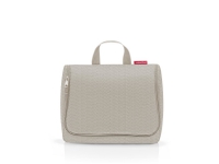 Reisenthel WO6049, Toalettveske, Polyester, Sand, Monokromatisk, Glidelås, 7 lommer
