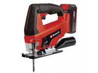 Einhell TC-JS 18/70 Li, Övre handtag, Svart, Röd, 45°, Laminat, Plast, Stål, Trä, Borstad, 2700 spm