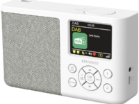 KENWOOD CR-M33DAB Bærbar DAB+ Radio, Bluetooth, integrert batteri, hvit