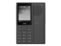 HMD 130 Music – Funktionstelefon – dual-SIM – RAM 8 MB / Intern hukommelse 16 MB – microSD slot – mørkegrå