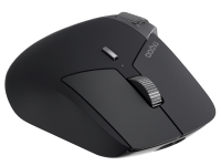 RAPOO MT760M - mouse - multi-mode - 2.4 GHz Bluetooth 4.0 Bluetooth 5.0 - gray black - Mus - Optisk - 10 - Svart