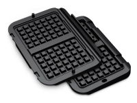 Tefal XA730810 - Vaffeltallerkensæt - til grill - sort