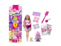 Mattel Barbie Party Unboxed - actionfigur med tilbehør