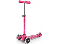 Micro Hulajnoga Mini 3w1 Deluxe Plus LED pink