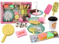 LeanToys Konditori Café Kagefigurer Kaffekage 25 ele.