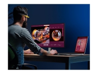 Dell UltraSharp U2725QE - LED-skjerm - 27 - 3840 x 2160 4K @ 120 Hz - IPS - 450 cd/m² - 3000:1 - DisplayHDR 600 - 5 ms - Thunderbolt 4, HDMI, DisplayPort - med 3 års Advanced Exchange Basic Warranty