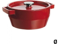 PYREX Casserole 5.8L PYREX oval cast iron 33cm/red 33SC5AC33