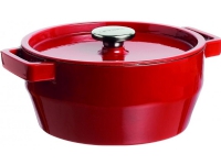 Pyrex Slowcook gryte 34,5 x 29,5 cm støpejern rød