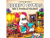 Creepy Cuties - Cozy Coloring sød og hyggelig malebog